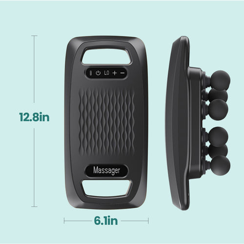Massage Gun With Heat Function For Deep Tissues, Suitable For Leg, Waist And Hip Muscle Massagers, Used For Relieving Pain And Muscle Impact Massage Gun